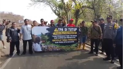 TPU Diduga Tercemar Limbah TPA Cikundul, Warga Tutup Akses dan Desak Pemkot Sukabumi Bertindak
