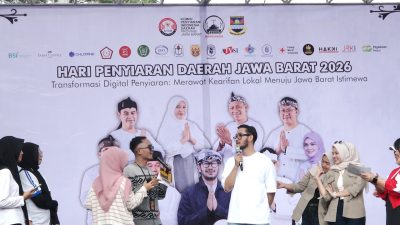 Peringatan HARSIARDA 2026 di Bandung Barat, KPID Jabar Gelar Berbagai Layanan Sosial Gratis