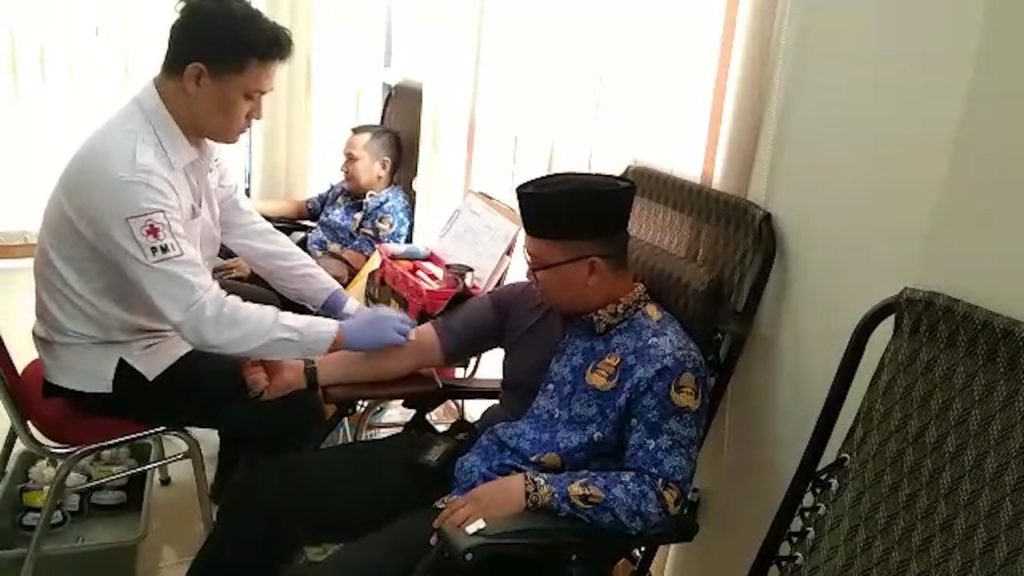 Donor Darah ASN Gunung Putri Himpun 65 Kantong untuk PMI Kabupaten Bogor