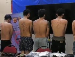 Lima Terduga Pelaku Curanmor Dibekuk Polsek Cileungsi, Akui Curi 15 Motor dalam Sebulan