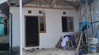 Gotong Royong Warga, Rumah Korban Kebakaran di Cimahi Girang Sukabumi Kembali Berdiri